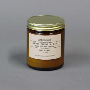 Amberjack Candle - Brown Sugar and Fig