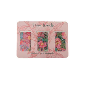 Fleur Woods Bookmarks - Set of 3