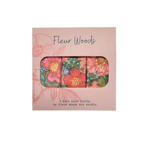 Fleur Woods Lens Cloths - 3 Pack