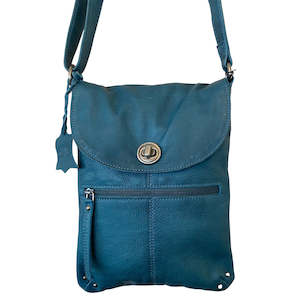 Leather Bag - Tayla Midnight Blue