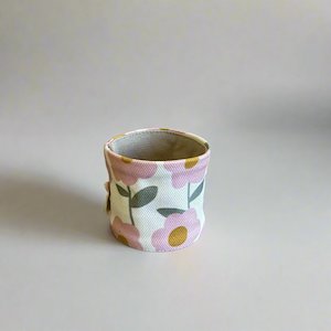 Canvas Planter Mini - Pink Peony