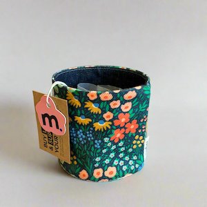 Personal accessories: Canvas Planter 8cm - Wild Flowers