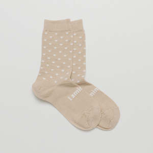 Lamington Womens Socks - Crew | Truffle