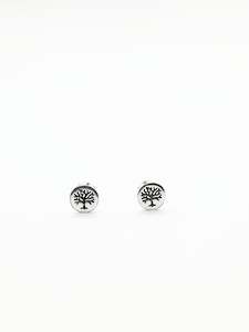 Sterling Silver Earrings - Tree Stud