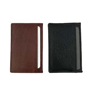 Leather Card Wallet - Uri Assorted