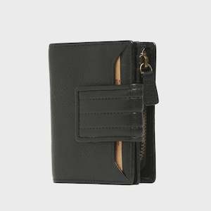 Leather Wallet Small - Tessa | Black