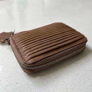 Personal accessories: Leather Wallet - Neptune | Mushroom