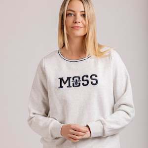 Personal accessories: Moss Bee Sweater - Grey Marle