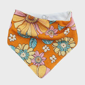 Bandana Bib - Flower Power