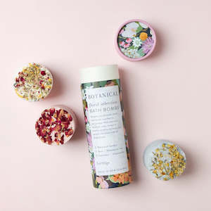 Botanical Bath Bomb 3 Pack Tube