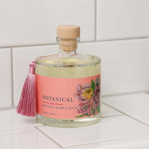 Botanical Natural Bubble Bath - Rose + Wild Flower