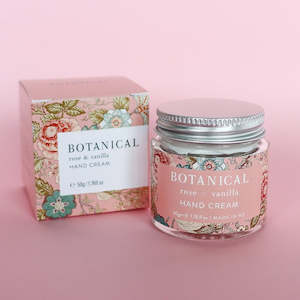 Botanical Hand Cream - Rose and Vanilla