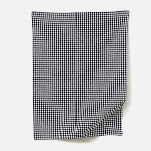 Personal accessories: Citta Tea Towel - Gingham Navy