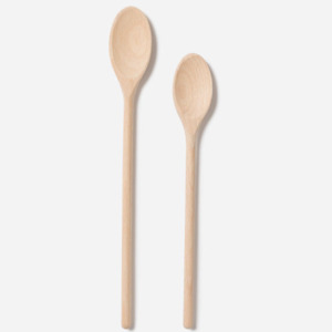 Citta Oval Wooden Spoon Small