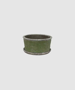 Evergreen Pot + Saucer | Small