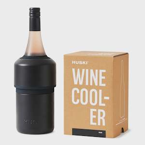 Huski Wine Bottle Cooler - Black