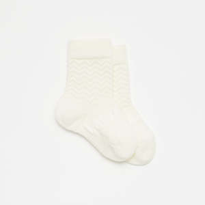 Lamington Baby Socks - Crew | Pearl