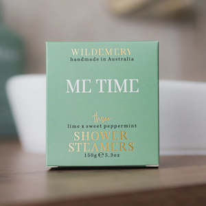 Wild Emery Shower Steamers - Me Time | 3 Pack