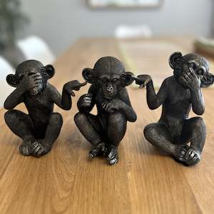 Personal accessories: See | Hear | Speak No Evil Monkey (Set 3)