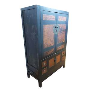 Antique Asian Tall Cabinet