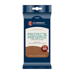 Guardsman - Leather Protect Preserve Wipes