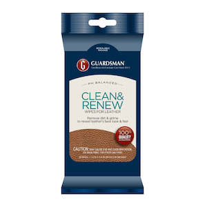 Guardsman - Leather Clean and Renew Wipes