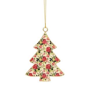 Christmas Tree Hanging Decoration - Set of 6