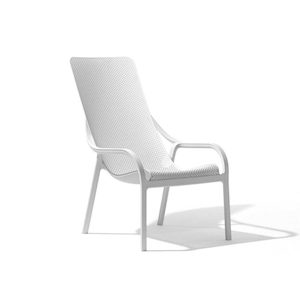 Naya Outdoor Lounger Chair - White