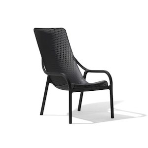 Naya Outdoor Lounger Chair - Charcoal