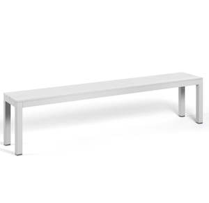 Riva Outdoor Bench Seat - White