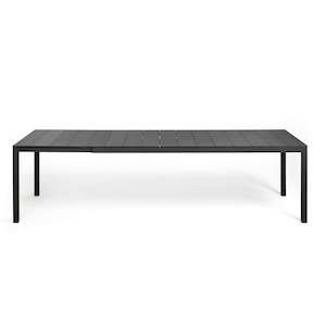 Riva Outdoor Extension Dining Table - 2100 to 2800 Charcoal