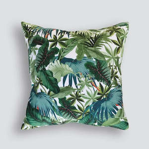 Tropical Leaves Outdoor Cushion