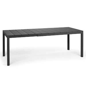 Regatta Outdoor Extension Dining Table - 1400 to 2100 Charcoal