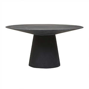 Livorno Outdoor Dining Table – Black