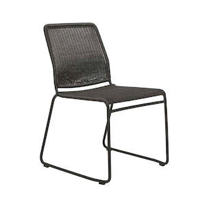 Marina Coast Outdoor Dining Chair - Licorice