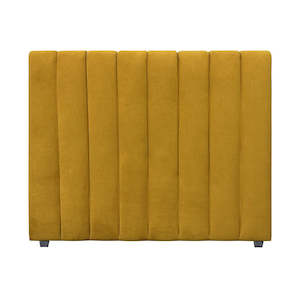 Deco Double/Queen Size Headboard - Mustard