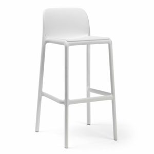 Outdoor Furniture 1: Fiesta Outdoor High Bar Stool - White