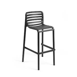 Dagmar Outdoor Bar Stool - Charcoal