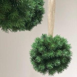 Christmas Hanging Topiary Spheres