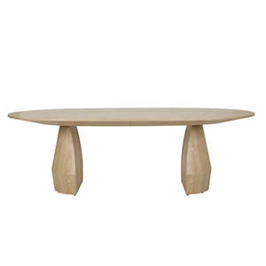 Bloom Oval Dining Table - Natural Ash