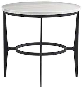 Avon Round Metal Side Table