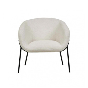 Albie Occasional Chair - Natural White