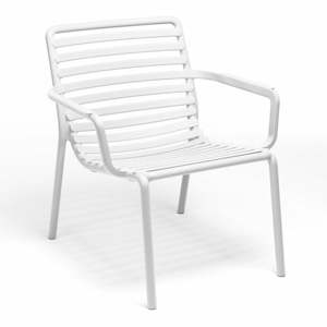 Outdoor Lounge: Dagmar Outdoor Lounge Chair - White