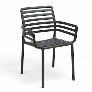 Dagmar Outdoor Dining/Armchair - Charcoal