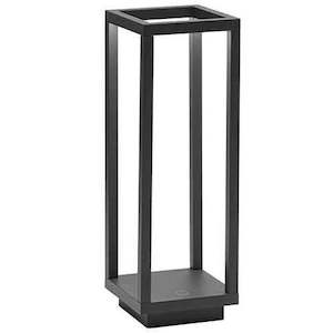 Home Indoor/Outdoor Lantern - Dark Grey