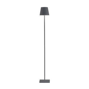 Poldina Indoor/Outdoor Floor Lamp - Dark Grey