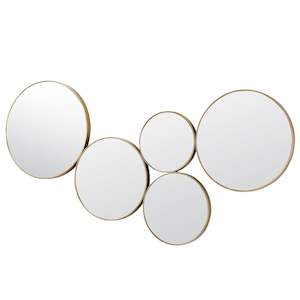 Hugo Mirror - Brass