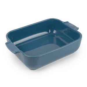 Kitchen Dining: Ceramic Rectangular Baking Dish Small - Light Blue