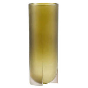 Vases Urns: Transparent Resin Vase - Moss