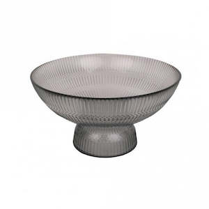 Vases Urns: Posh Bowl Large - Charcoal